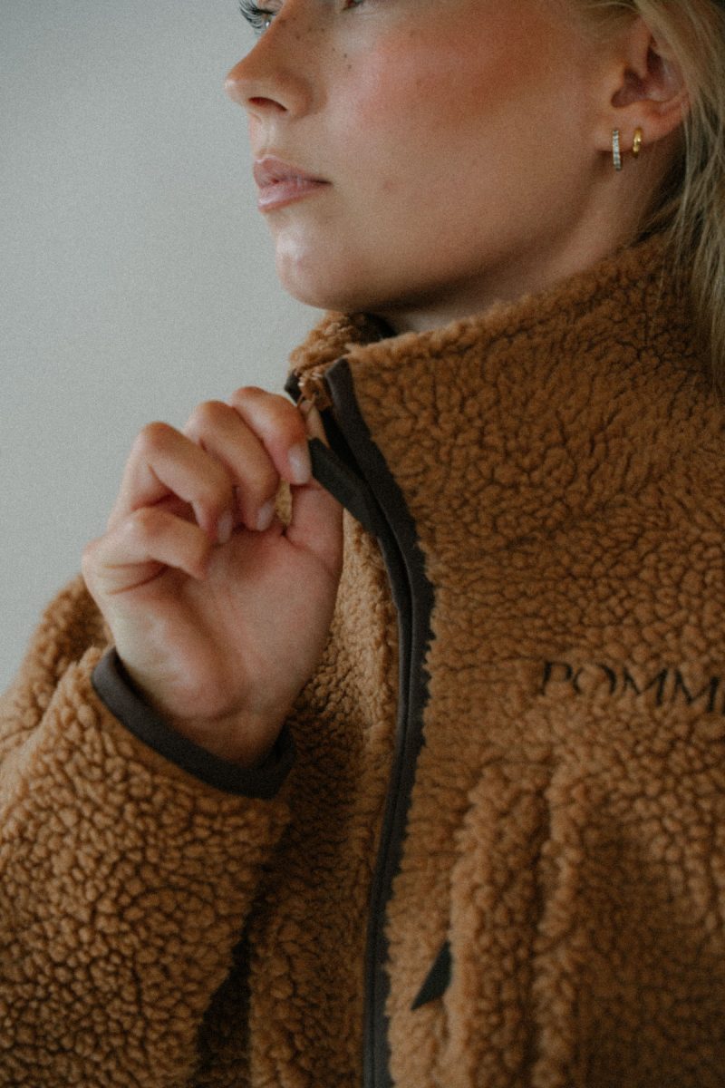 Bonnie Jacket Pile, Camel 13