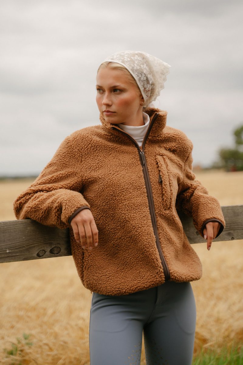 Giacca Bonnie Pile, Camel