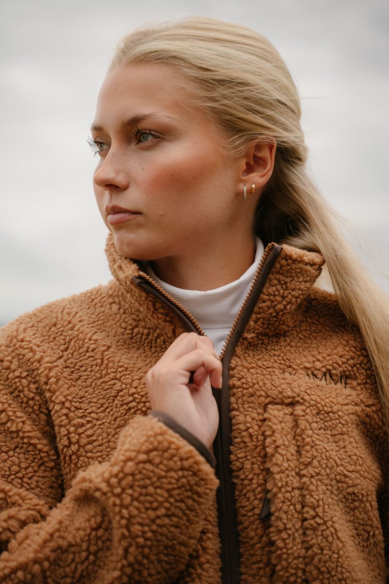 Bonnie Jacket Pile, Camel 7