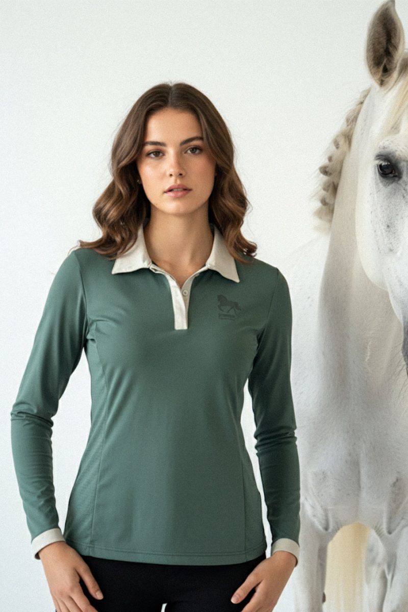Pomme camicia Jessie pike Deep forest