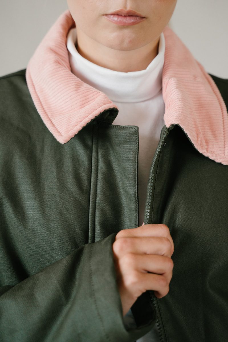 Pomme Heather Coat, Green 161