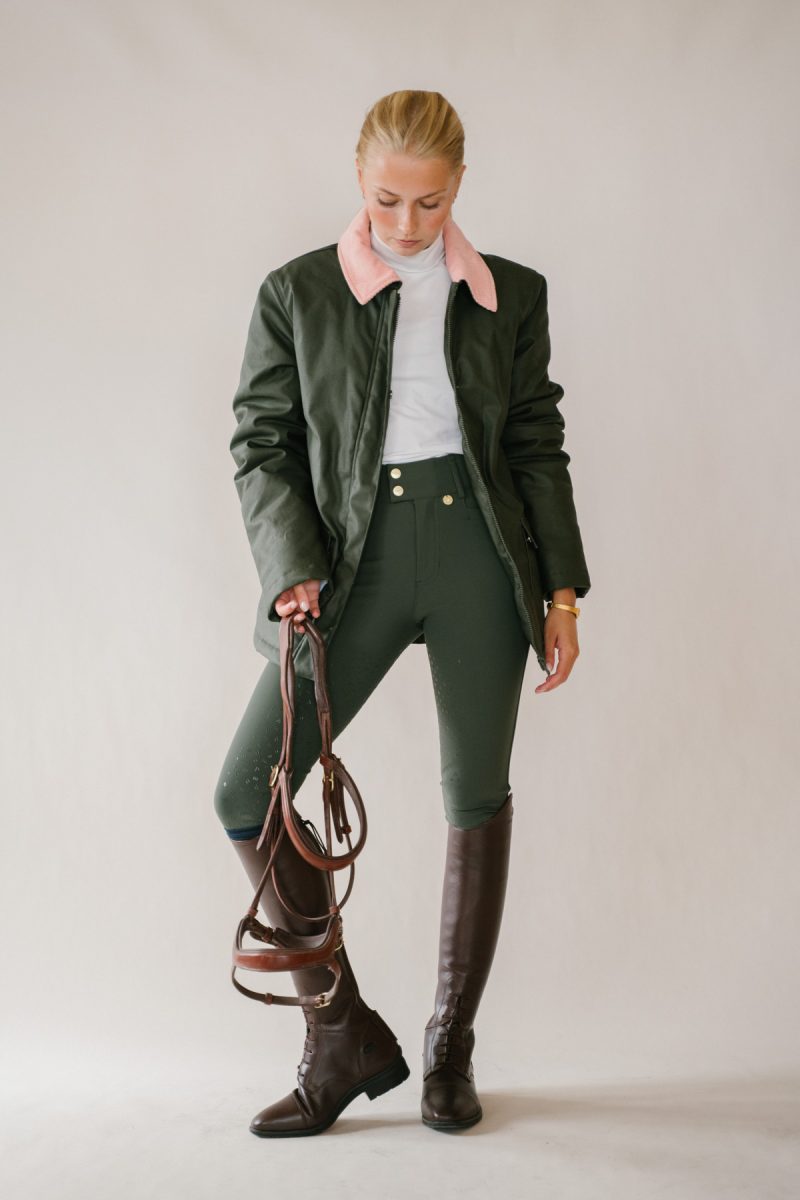 Pomme Heather Coat, Green 164