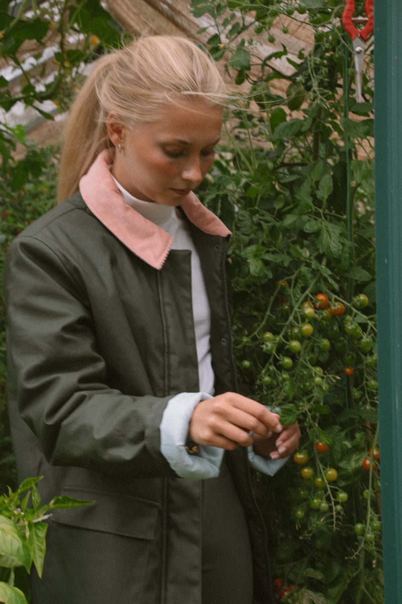 Pomme Heather Coat, Green 91